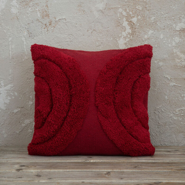 Διακοσμητικό μαξιλάρι 45x45 - Hanna Red της Nima Home 100% Cotton Μαξιλάρι 45x45 - Image 65