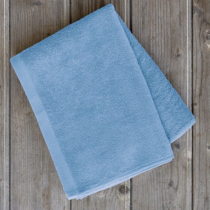 Πετσέτα 80x180 Πισίνας Plaza - Sky Blue - VAT Dyed 460gsm - 100% Βαμβάκι της Nima Hotelling 100% Cotton, 460 gsm, VAT dyed Πισίνας 80x180 - Image 2