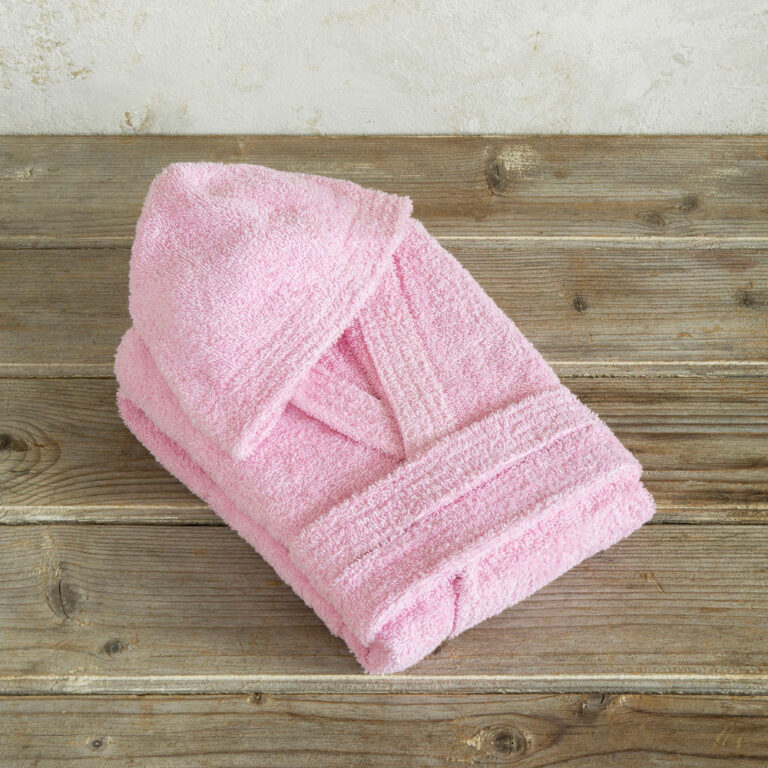 5206482092723 Μπουρνούζι Wizard - No 4 - Barbie Pink της Nima Kids 100% Cotton Ηλικία 4 - Image 2