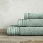 Πετσέτα 50x100 Feel Fresh - Rock Green της Nima Home 100% Zero Twist Cotton, 500 gsm Προσώπου 50x100 - Image 2