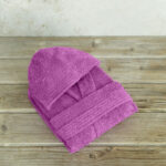 Μπουρνούζι Wizard - No 12 - Dark Fuchsia της Nima Kids 100% Cotton Ηλικία 12 - Image 3