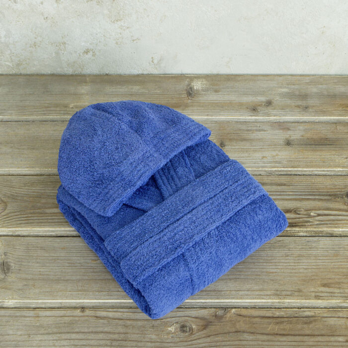 Μπουρνούζι Wizard - No 10 - Fun Blue της Nima Kids 100% Cotton Ηλικία 10 - Image 2