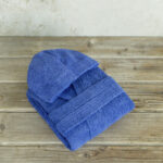 Μπουρνούζι Wizard - No 12 - Fun Blue της Nima Kids 100% Cotton Ηλικία 12 - Image 3