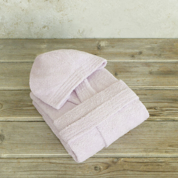 Μπουρνούζι Wizard - No 4 - Sweet Lilac της Nima Kids 100% Cotton Ηλικία 4 - Image 3