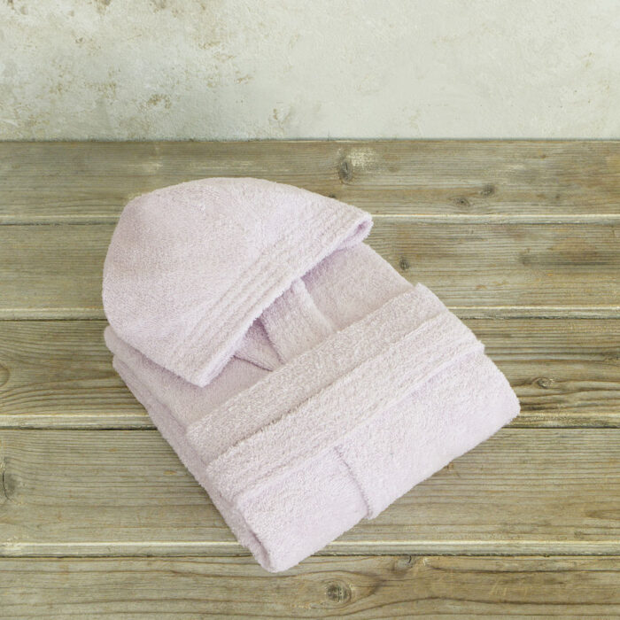 Μπουρνούζι Wizard - No 8 - Sweet Lilac της Nima Kids 100% Cotton Ηλικία 8 - Image 2