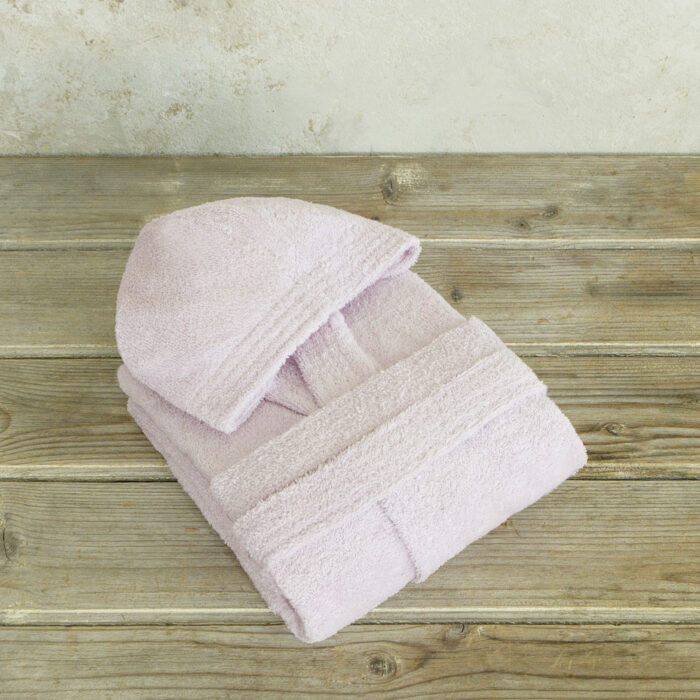 Μπουρνούζι Wizard - No 10 - Sweet Lilac της Nima Kids 100% Cotton Ηλικία 10 - Image 2