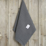Πετσέτα Κουζίνας 50x70 - Arida Midnight Gray της Nima Home 100% Cotton Πετσέτα 50x70 - Image 2