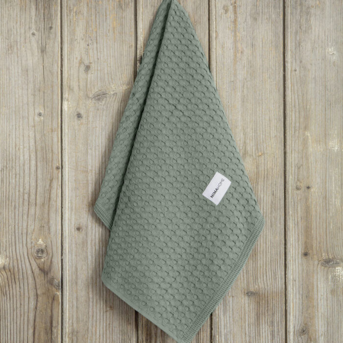 5206482112902 Πετσέτα Κουζίνας 50x70 - Arida Sage Green της Nima Home 100% Cotton Πετσέτα 50x70 - Image 2