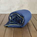 Παπλωματοθήκη Γίγας Colors - Rock Green / Dark Denim της Nima Home 100% Cotton, 144 T.C. Γίγας 240x260 - Image 3