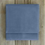 Σεντόνι Γίγας με Λάστιχο Superior Satin - Shadow Blue της Nima Home 100% Satin Cotton, 220 T.C. Γίγας με Λάστιχο 185x205+35 - Image 3
