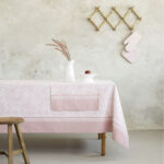 Τραπεζομάντηλο 150x150 - Roses της Nima Home 100% Cotton Τραπεζομάντηλο 150x150 - Image 2