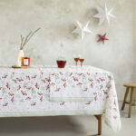 Τραπεζομάντηλο 150x220 - Mistletoe της Nima Home 100% Cotton Τραπεζομάντηλο 150x220 - Image 2