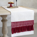 Runner 40x160 - Innes Red της Nima Home 100% Cotton Runner 40x160 - Image 2