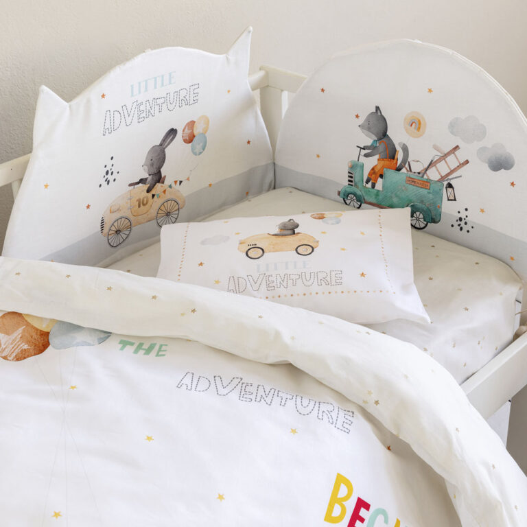 5206482131750 Πάντα - Little Adventure της Nima Bebe 100% Cotton, 144 T.C. Πάντα 40x200 - Image 3