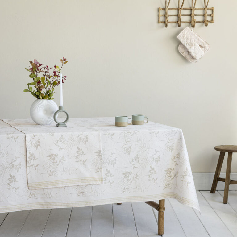 5206482132184 Τραπεζομάντηλο 150x150 - Foliage της Nima Home 100% Cotton Τραπεζομάντηλο 150x150 - Image 2
