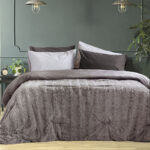 Κουβέρτα/Πάπλωμα Μονό 160x220 - Velure Cigar Beige της Nima Home 100% Polyester Μονό 160x220 - Image 2