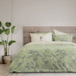 Σετ Παπλωματοθήκη Μονή - Bernice της Nima Home 100% Flannel Cotton Μονή (1 x 160x240 + 1 Μαξιλαροθήκη 50x70) - Image 2