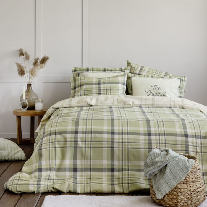 Σετ Σεντόνια Γίγας - Original της Nima Home 100% Flannel Cotton Γίγας (2 x 265x280 + 2 Μαξιλαροθήκες 50x70) - Image 3
