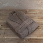 Μπουρνούζι Asana - Extra/Extra Large - Dusty Beige της Nima Home 100% Terry Cotton, 450 gsm Extra/Extra Large - Image 2