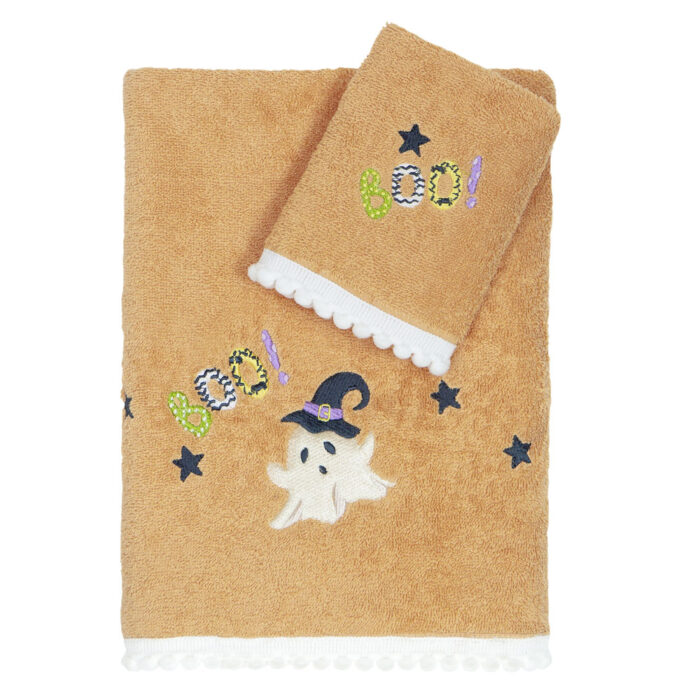 Σετ Πετσέτες (30x50 + 70x140) - Boo! της Nima Kids 100% Cotton Σετ (1 x 30x50 + 1 x 70x140) - Image 3