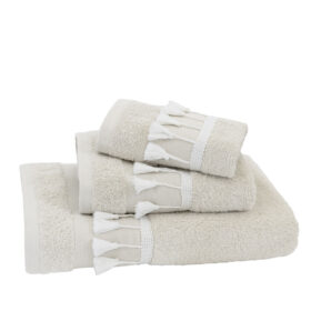 Σετ Πετσέτες (30x50 + 50x90 + 70x140) - Beatrice Beige της Nima Home 100% Cotton, 480 gsm Σετ (1 x 30x50 + 1 x 50x90 + 1 x 70x140) - Image 2