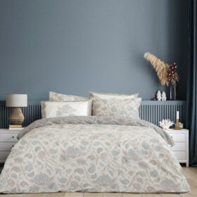 Σετ Παπλωματοθήκη Υπέρδιπλη - Aelia της Nima Home 100% Cotton, 144 T.C. Υπέρδιπλη (1 x 220x240 + 2 Μαξιλαροθήκες 52x72) - Image 2