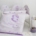 Κουβερλί Κούνιας - Magical Unicorn της Nima Bebe 100% Cotton, 144 T.C. Κούνιας 100x140 - Image 2