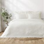 Σετ Κουβερλί 240x260 - Always Off White της Nima Home 100% Microfiber Γίγας (1 x 240x260 + 2 Μαξιλαροθήκες Oxford 52x72+8) - Image 3