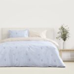 Σετ Σεντόνια Υπέρδιπλα με Λάστιχο - Iris της Kocoon Home 100% Cotton, 144 T.C. Υπέρδιπλα με λάστιχο (1 x 160x200+32 + 1 x 240x270 + 2 Μαξιλαροθήκες 52x72) - Image 17