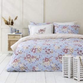Σετ Σεντόνια Υπέρδιπλα με Λάστιχο - Blume της Nima Home 100% Cotton, 144 T.C. Υπέρδιπλα με λάστιχο (1 x 160x200+32 + 1 x 240x260 + 2 Μαξιλαροθήκες 52x72) - Image 17