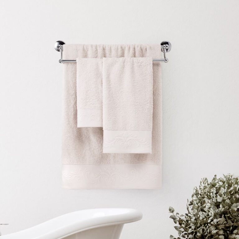 5206482161375 Σετ Πετσέτες (30x50 + 50x90 + 70x140) - Ambrose Nude της Nima Home 100% Cotton, 480 gsm - Image 2