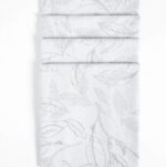 Σετ Πετσέτες (4 x 42x42) - Florelia Gray της Nima Home 40% Cotton - 2% Linen - 35% Polyester - 23% Viscose Σετ (4 x 42x42) - Image 2