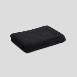 Βαμβακερή Πετσέτα με Φάσα Ultrasoft Beck 720gsm Μπάνιου | 65x135cm Μαύρο της Pennie