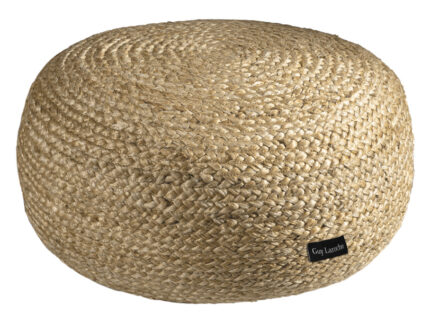Πούφ Ottoman Natural 50x25 της Guy Laroche (100% jute)