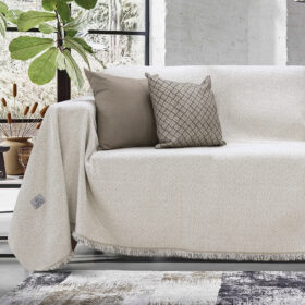 LINO ΡΙΧΤΑΡΙ BOXI ECRU 180X250 55% Σενίλ 25% Βαμβάκι 20% Πολυεστέρας