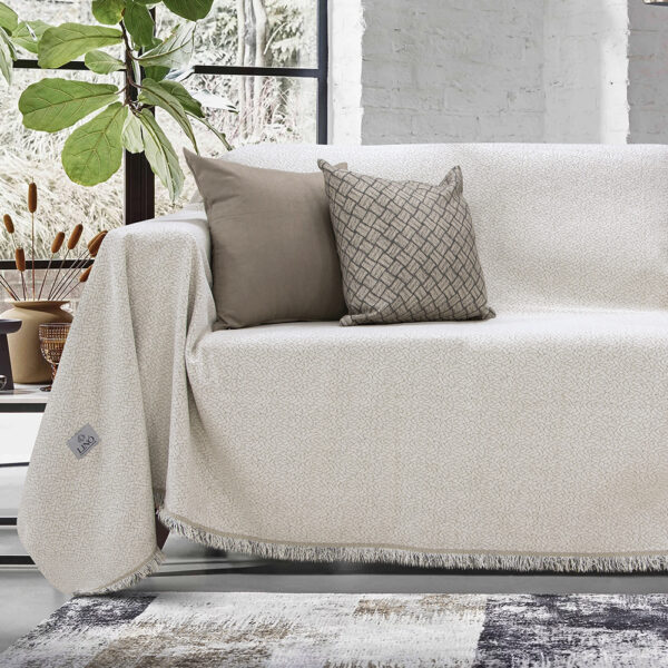 LINO ΡΙΧΤΑΡΙ BOXI ECRU 180X300 55% Σενίλ 25% Βαμβάκι 20% Πολυεστέρας