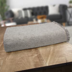 LINO ΡΙΧΤΑΡΙ BOXI LGREY 180X180 55% Σενίλ 25% Βαμβάκι 20% Πολυεστέρας - Image 4