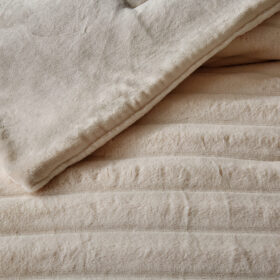 Volcano (Taupe) Κουβέρτα/Πάπλωμα 100% rabbit fur 180x240 Liolios Home - Image 5