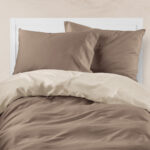 Παπλωματοθήκη Μονόχρωμη Solid Μονή 160 x 240 cm  100% Βαμβάκι Πετρόλ-Κίτρινο BOREA - Image 8