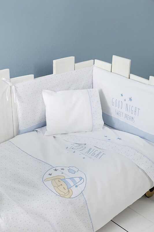 Κουβερλί Κούνιας - Sweet Dreams της Nima Bebe 100% Cotton Κούνιας 100x140