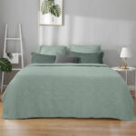 LINO ΚΟΥΒΕΡΛΙ LIPE GREEN 160Χ220 100% Microfiber