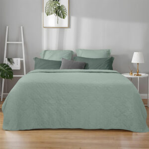 LINO ΚΟΥΒΕΡΛΙ LIPE GREEN 160Χ220 100% Microfiber