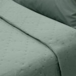 LINO ΚΟΥΒΕΡΛΙ LIPE GREEN 160Χ220 100% Microfiber - Image 2