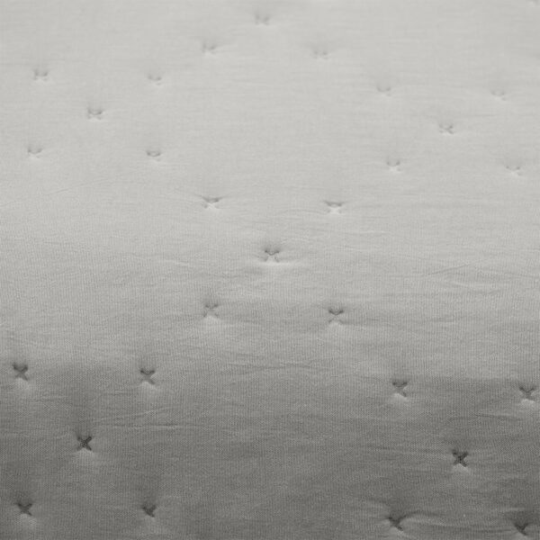 LINO ΚΟΥΒΕΡΛΙ LIPE GRAY 160Χ220 100% Microfiber - Image 3
