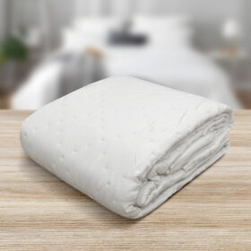 LINO ΚΟΥΒΕΡΛΙ LIPE OFF WHITE 220X240 100% Microfiber - Image 4