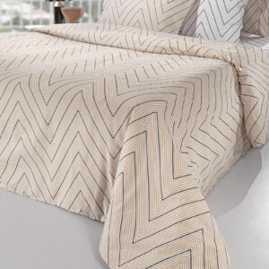 Σετ 2τμχ Παπλωματοθήκη Canyon Natural 165x225 της Guy Laroche (Cotton 100%)