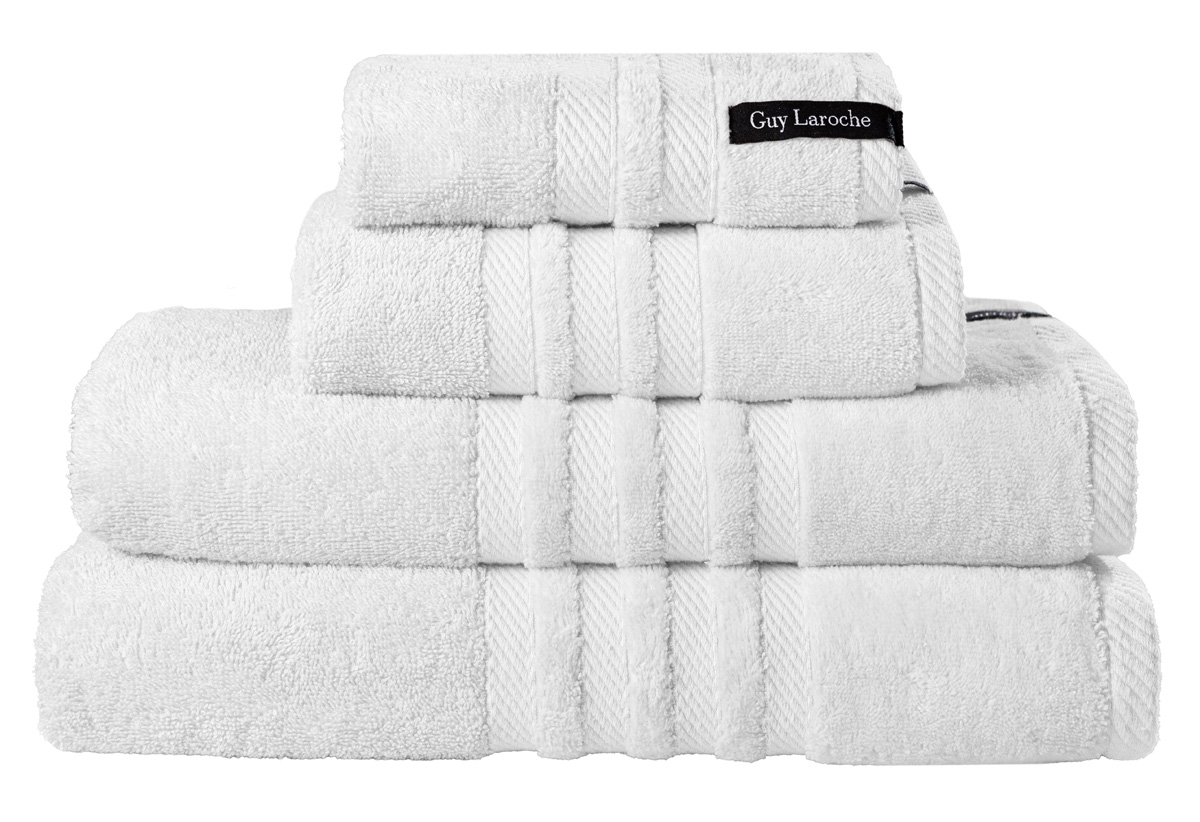 1122092225006.jpg Πετσέτα Μπάνιου Bonus Optic White 70x140 της Guy Laroche (Cotton 100%) - Image 1