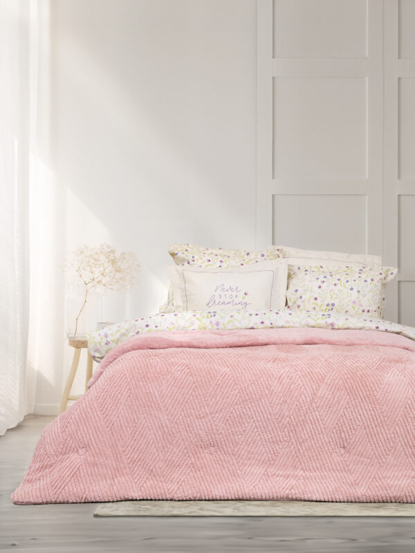 Κουβέρτα/Πάπλωμα Γίγας 240x260 - Velva Rose της Nima Home 100% Polyester Γίγας 240x260