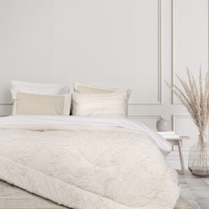 Κουβέρτα/Πάπλωμα Γίγας 240x260 - Elara Light Beige της Nima Home 100% Polyester Γίγας 240x260
