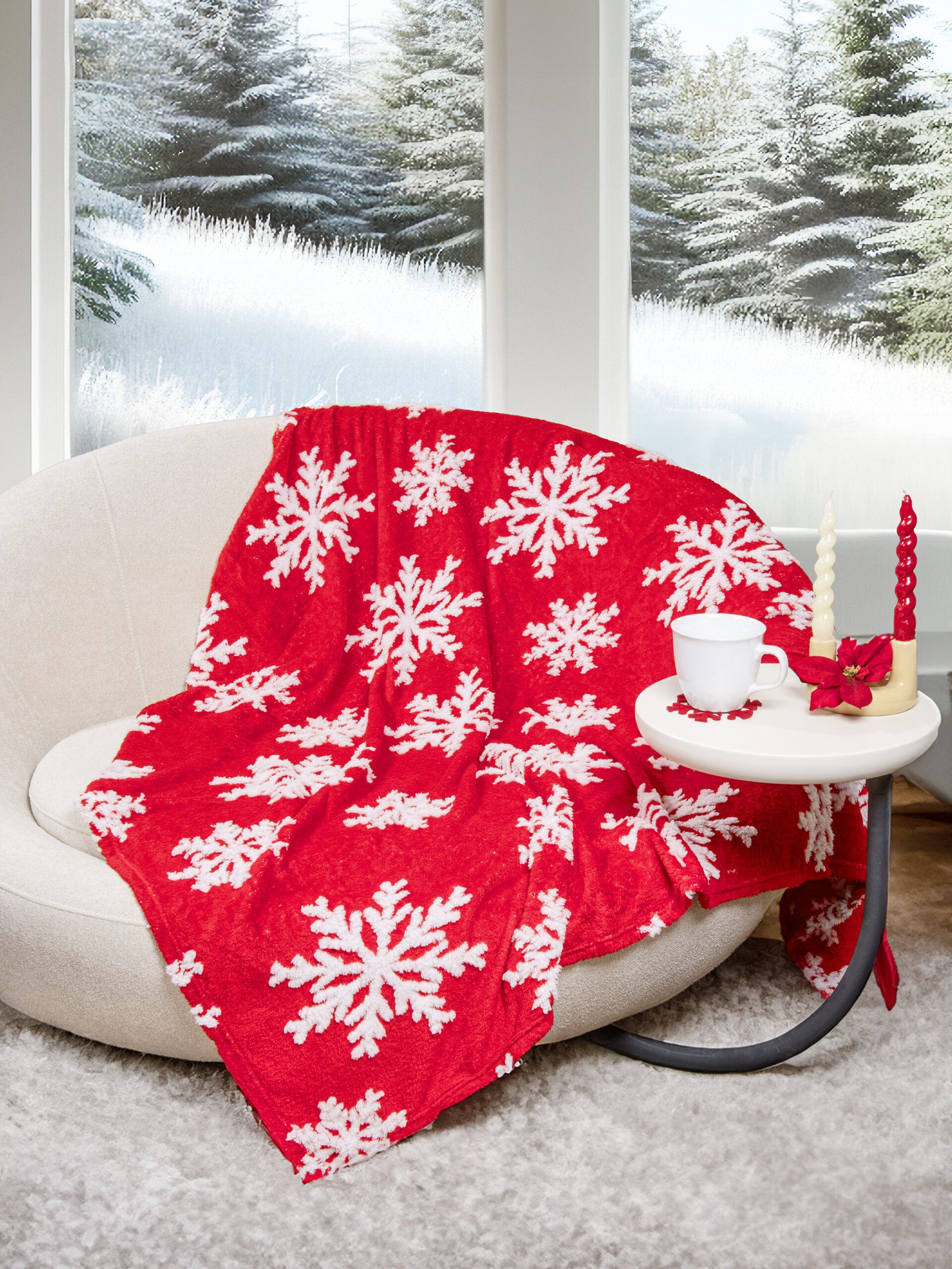 5206482168367-14.jpg Κουβέρτα καναπέ 130x170 - Snowtime της Nima Home 100% Polyester Ριχτάρι/Κουβέρτα καναπέ 130x170 - Image 1